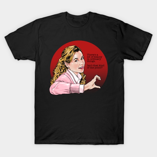 Pam Heart T-Shirt by zerobriant